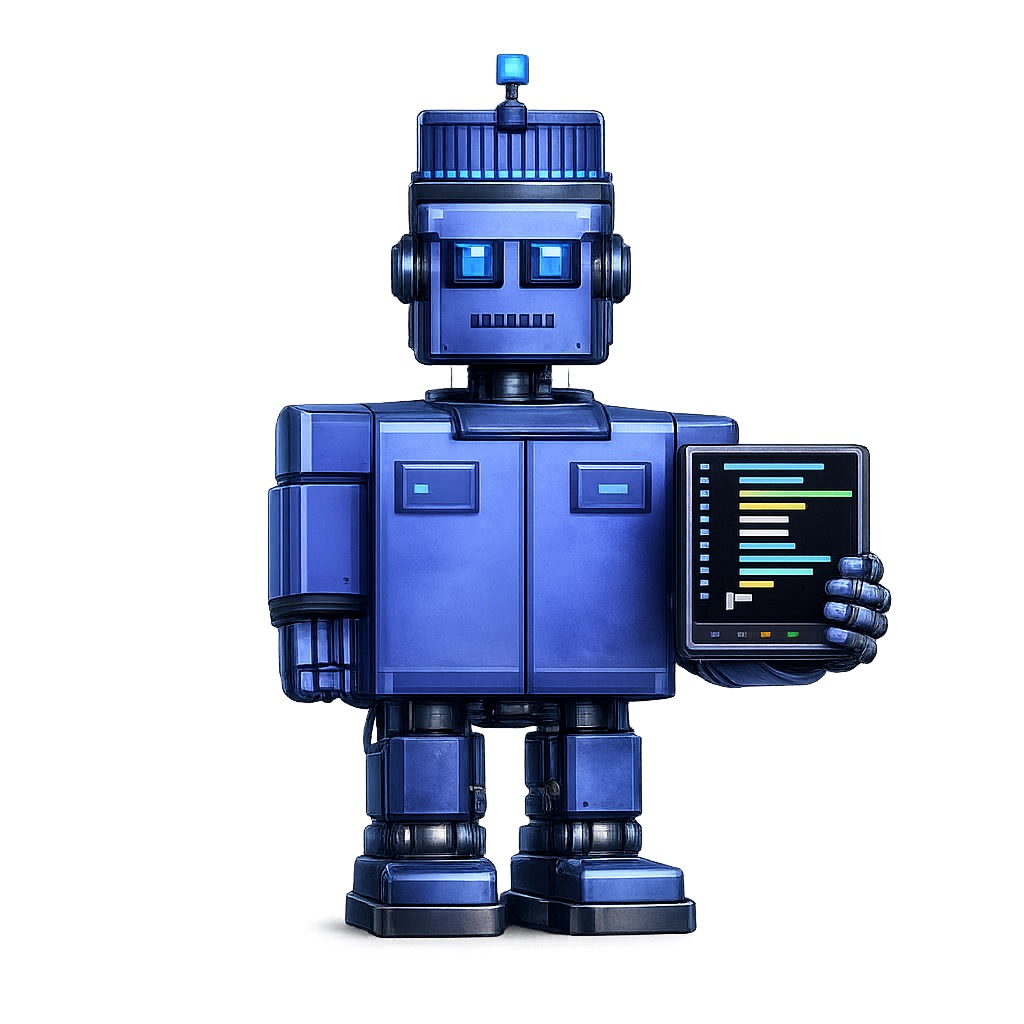 Dev-E mascot portrait